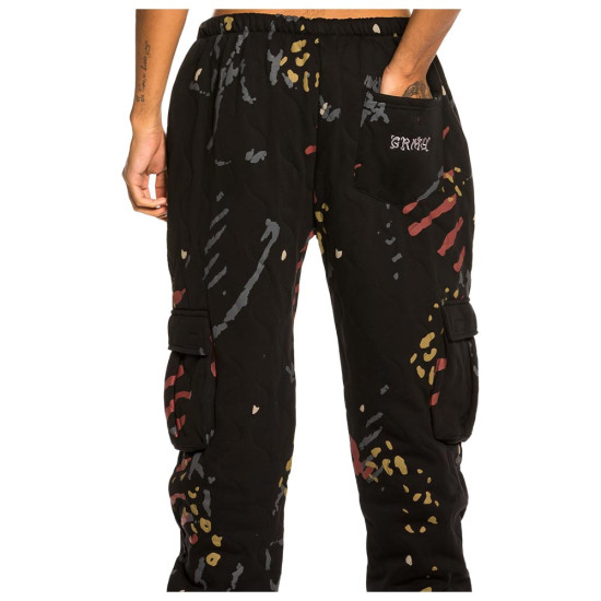 Grimey Ανδρικό παντελόνι Jazz Thing Padded All Over Print Sweatpants
